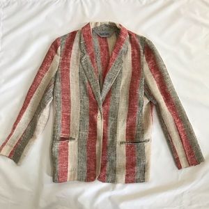 Diane von Furstenberg vintage striped blazer 8